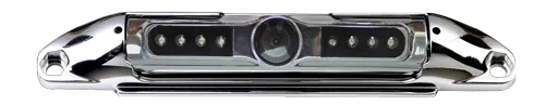 BOYO VTL400IRTJ - Bar-Type License Plate Backup Camera with Night Vision and Active Parking Lines (Chrome)