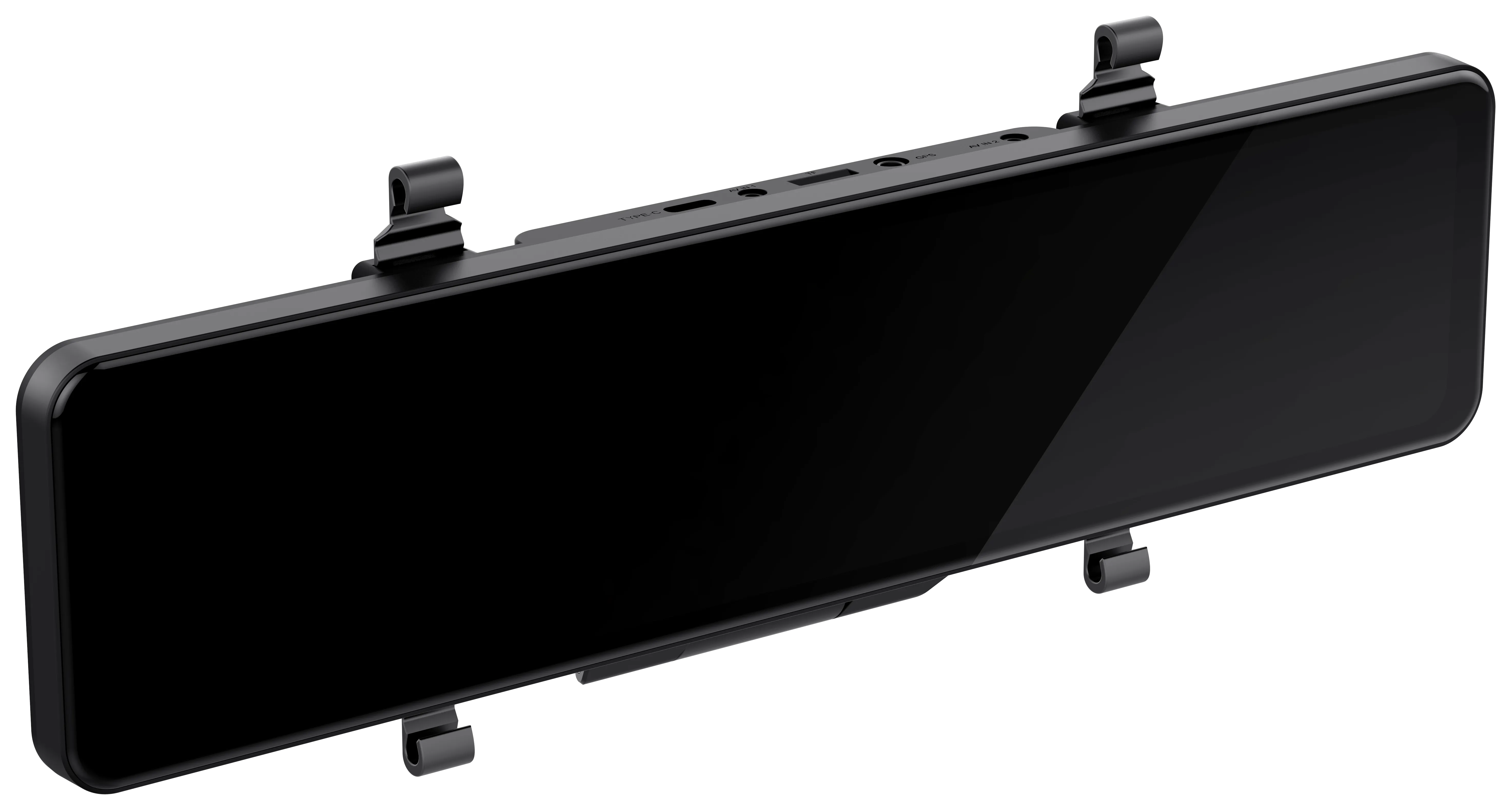 BOYO VTR1188M - 3 Channel Full HD Touch Screen Mirror Monitor Dash Camwith 360° Panoramic, Front & Rear View Camera Recording