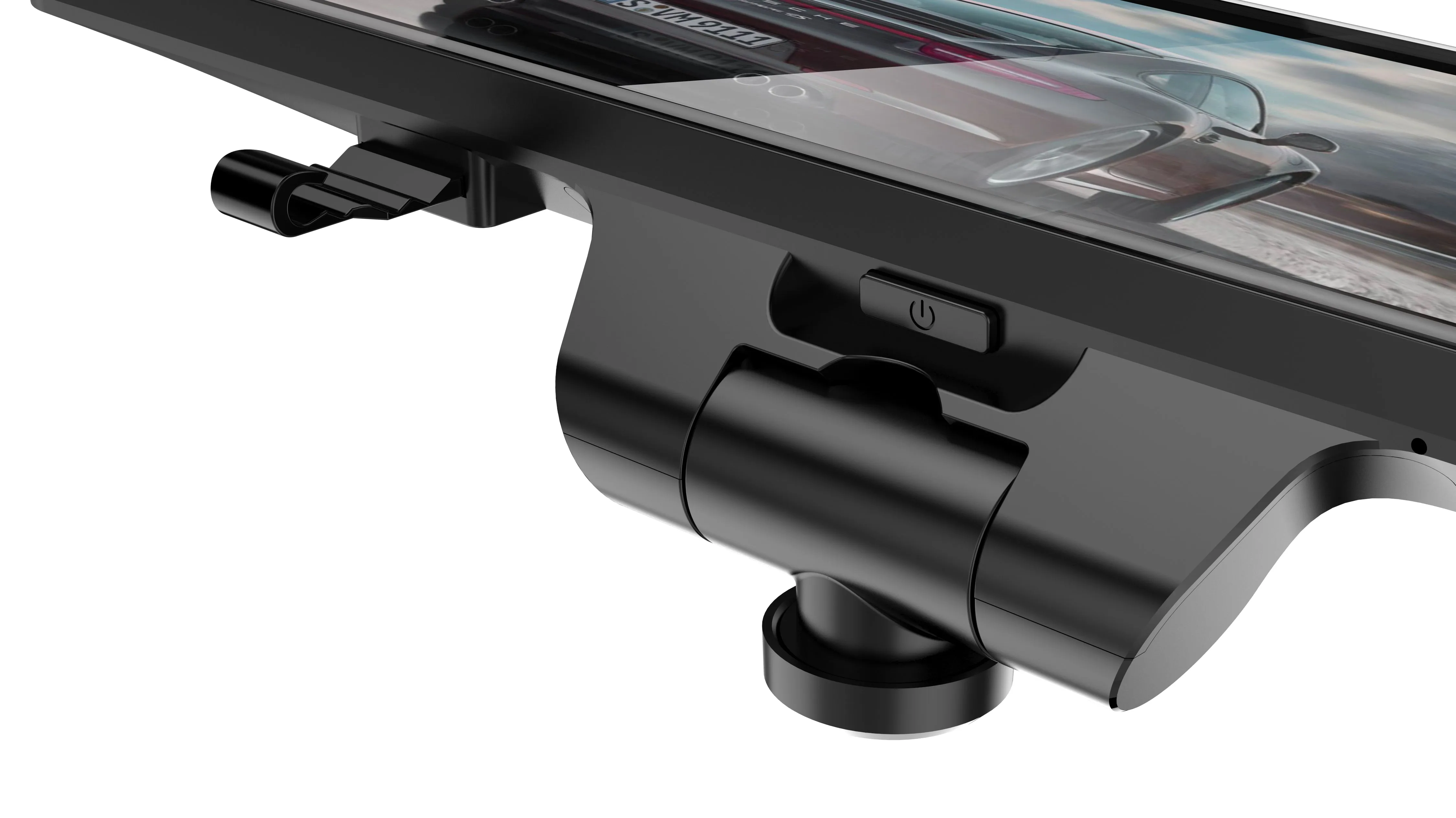 BOYO VTR1188M - 3 Channel Full HD Touch Screen Mirror Monitor Dash Camwith 360° Panoramic, Front & Rear View Camera Recording