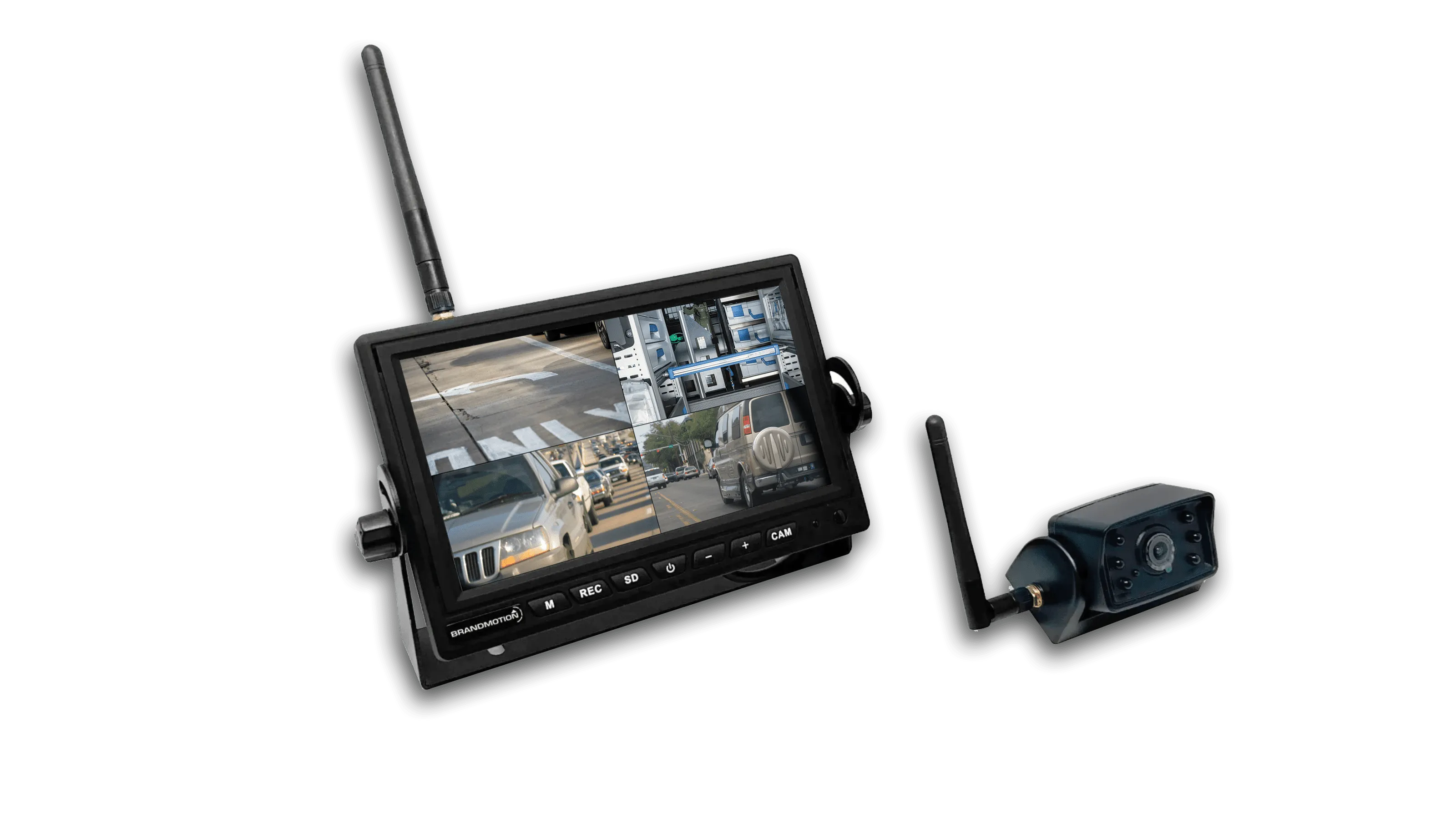 BrandMotion Wireless Observation Camera System with 7" HD Monitor (AHDS-7810V2)