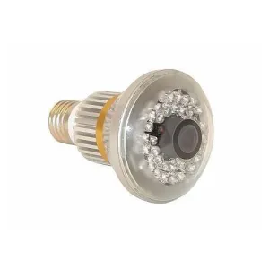 Bulb Hidden Security System Motion Detect CCTV Surveillance DVR Camera
