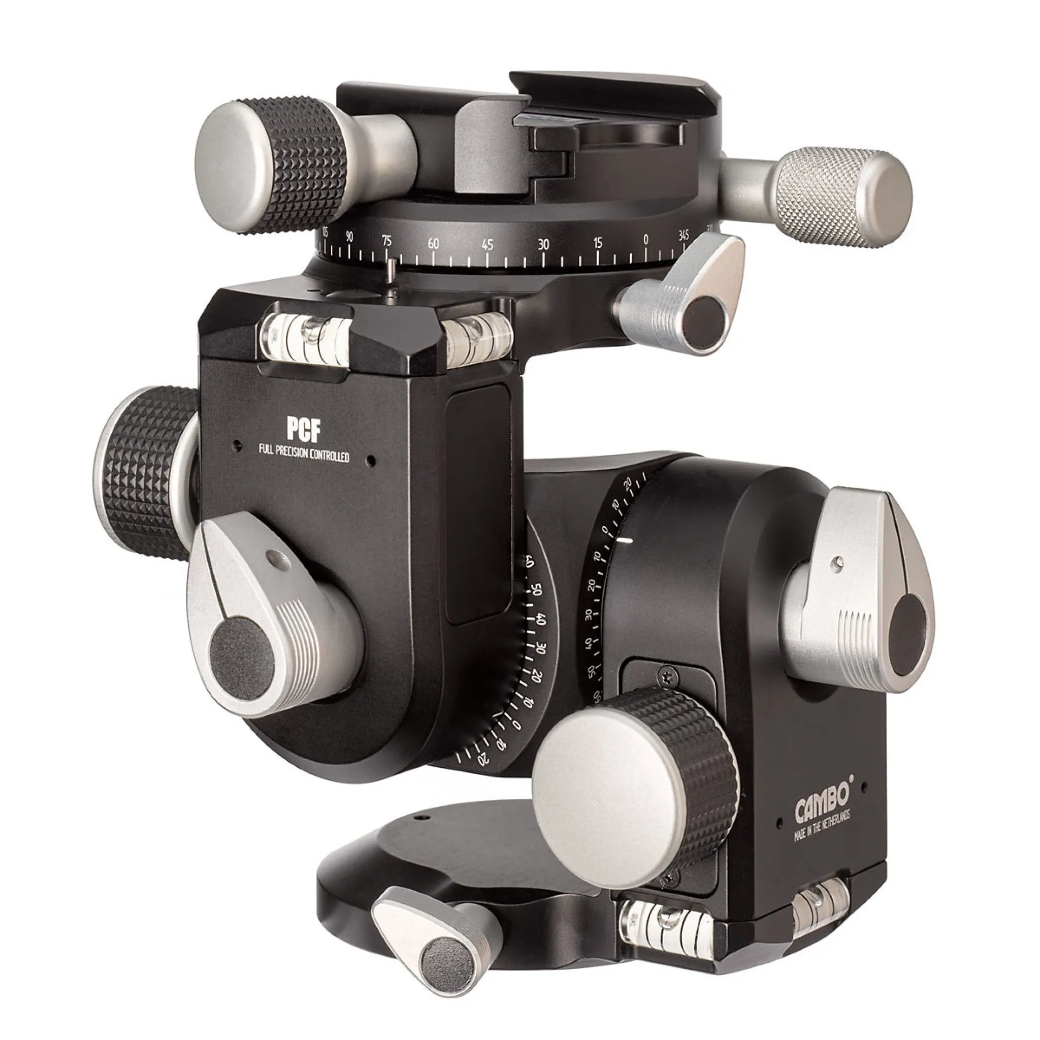 Cambo PCH Precision Controlled Geared Head inc. 1/4" QR Plate