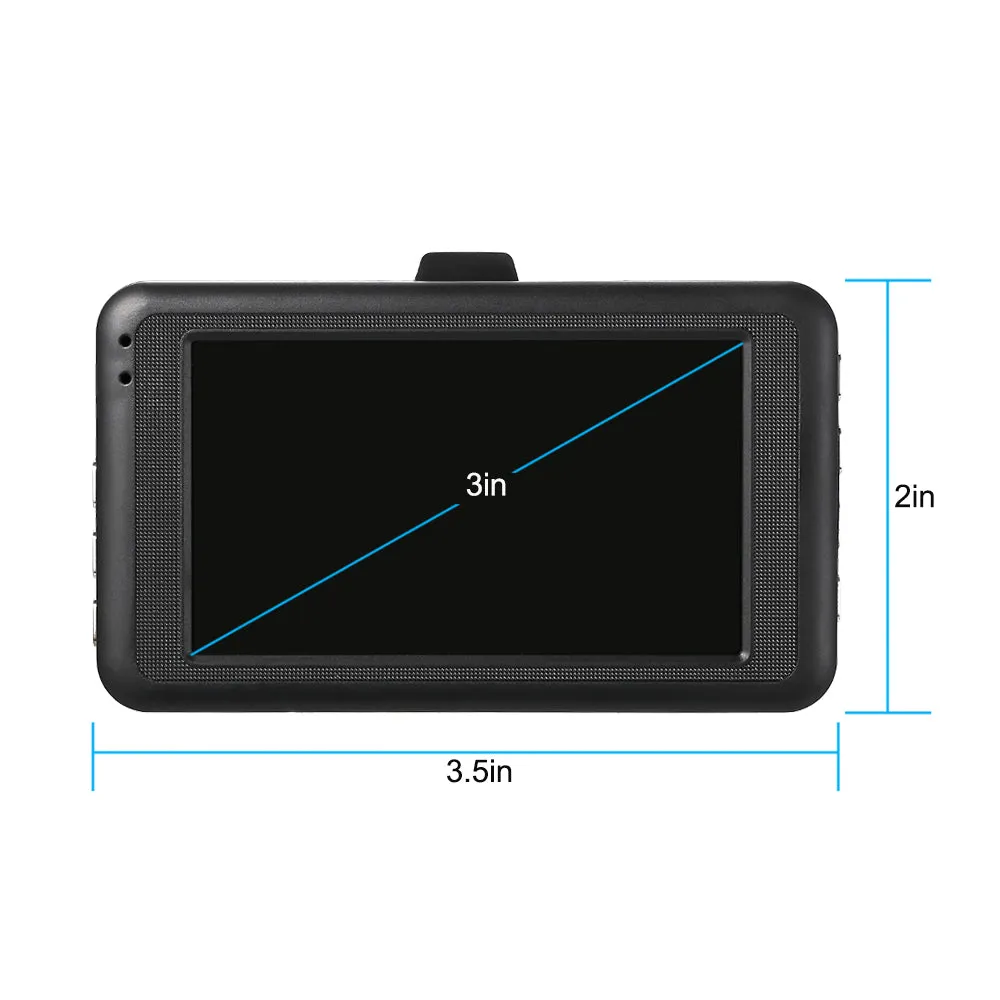 Car Dash Camera Video Recorder Car DVR Camcorder Night Vision