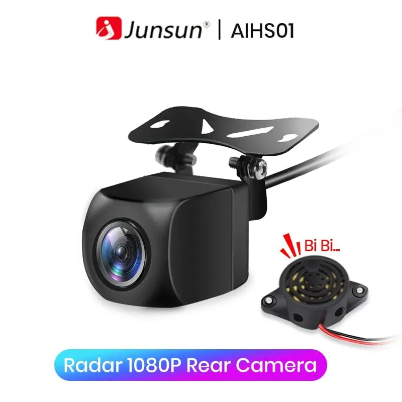 Car Rearview Camera AHD 720P Resolution WaterProof 140°Wide-Angle Reverse Backup Parking Camera for Junsun DVD Car Accessories