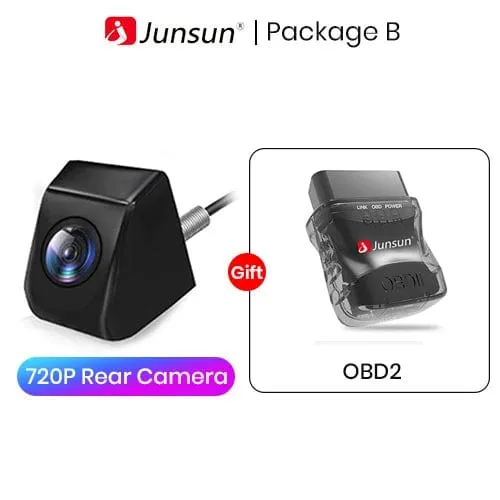 Car Rearview Camera AHD 720P Resolution WaterProof 140°Wide-Angle Reverse Backup Parking Camera for Junsun DVD Car Accessories