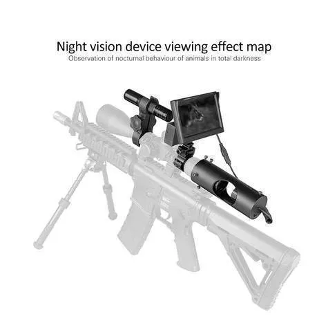 Clear Vision Scope™ - 850nm Infrared LED IR Night Vision Riflescope Hunting Scopes Optics Sight Waterproof Hunting Camera Hunting Wildlife Night Vision