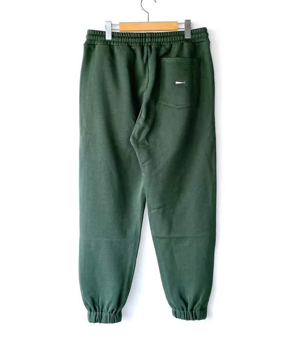 DESCENDANT/DEVICE SWEAT TROUSERS (GREEN)