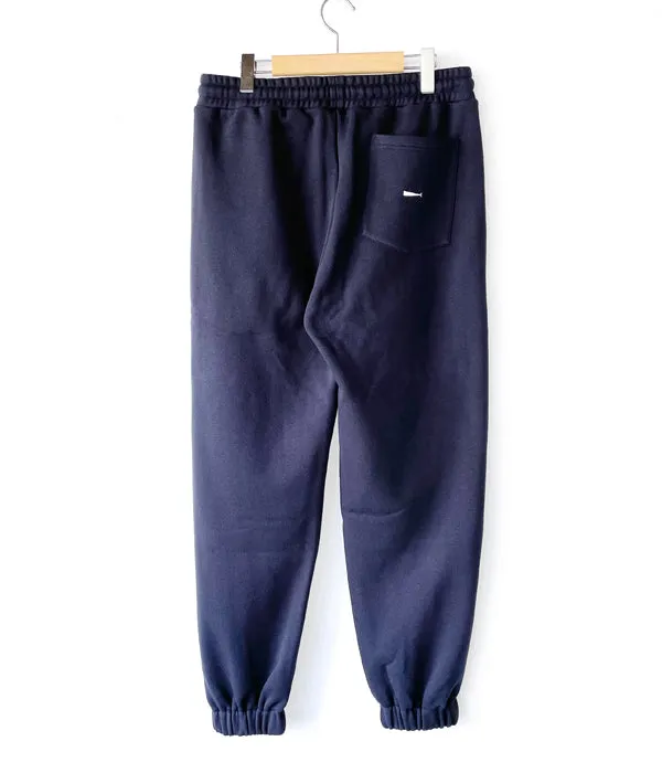 DESCENDANT/DEVICE SWEAT TROUSERS (NAVY)