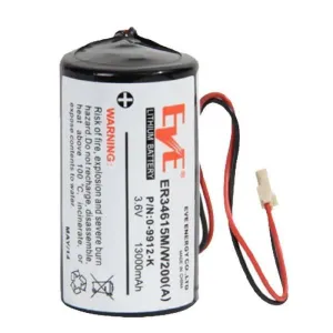 DSC Wireless Indoor Siren Replacement Battery, DSCBATT13.0-3.6V