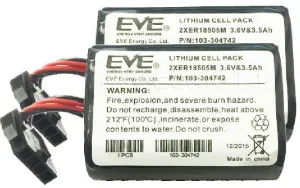 DSC Wireless Siren Replacement Battery  to suit with Power-G wireless indoor and outdoor siren,  DSCBATT-PGx901/x911