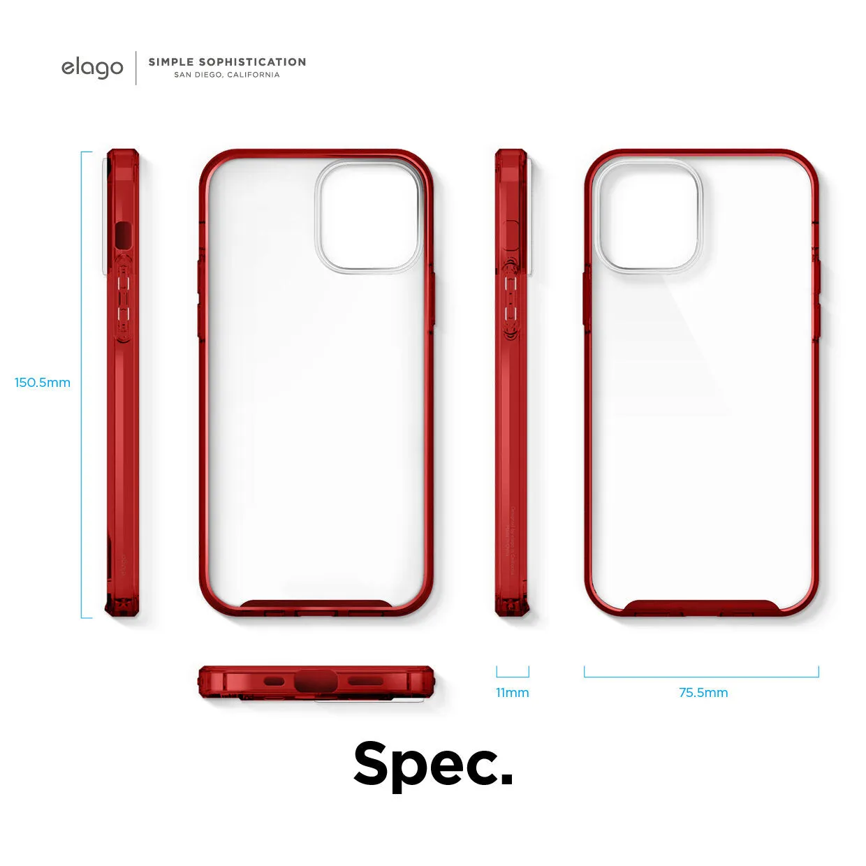 Elago Hybrid iPhone Case For 12 Mini/ 12/ 12 Pro/ 12 Pro Max