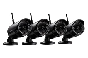 HD 720p Outdoor Wireless Security Cameras, 135ft Night Vision (4-pack)