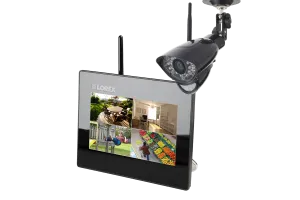 Home camera system with outdoor wireless camera