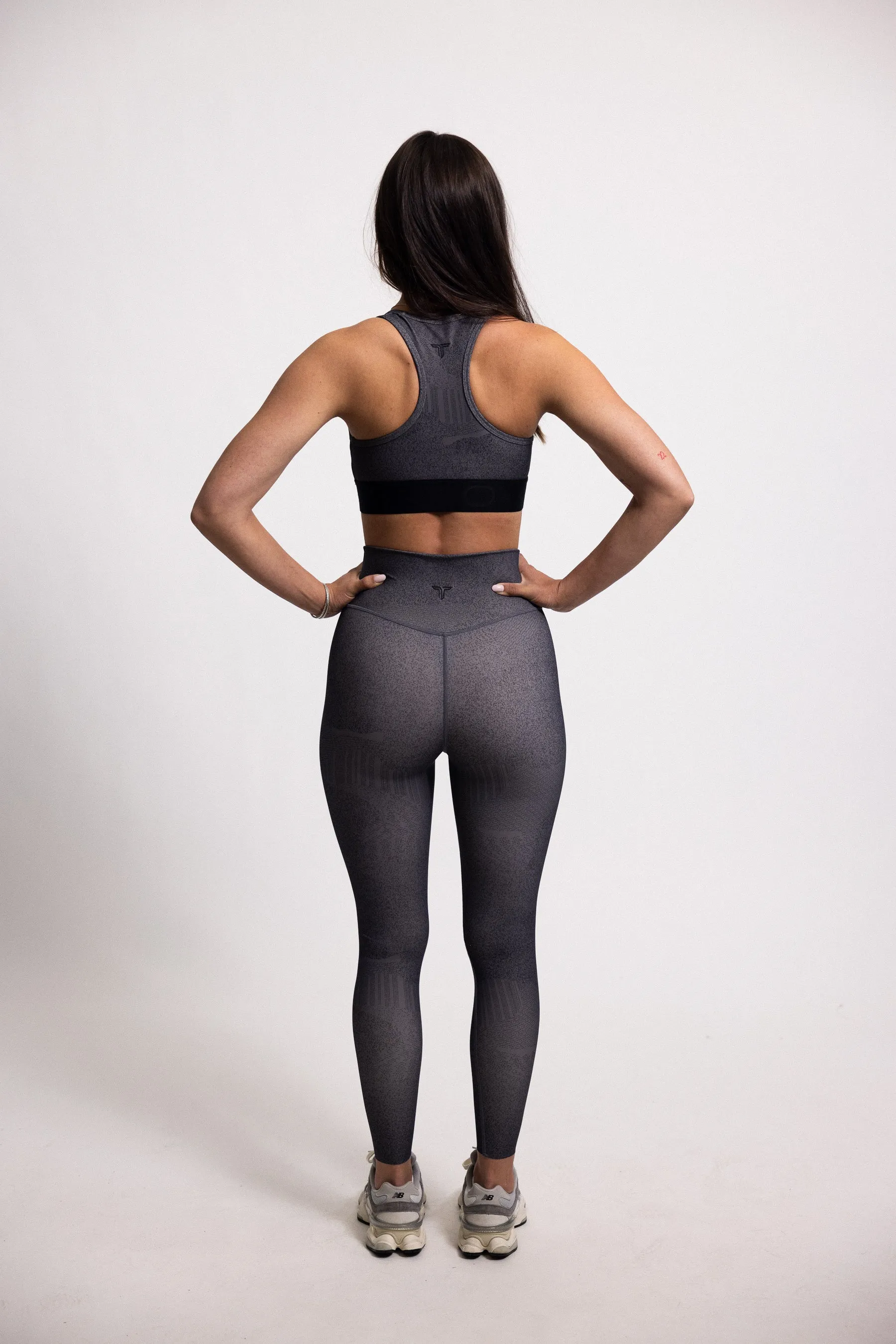 Intensity Sports Bra - Black Night Vision
