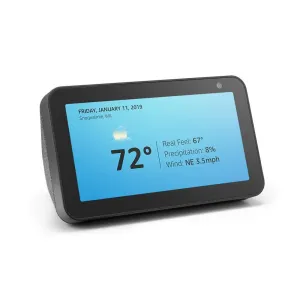 Introducing Echo Show 5 - Compact smart display with Alexa - Charcoal
