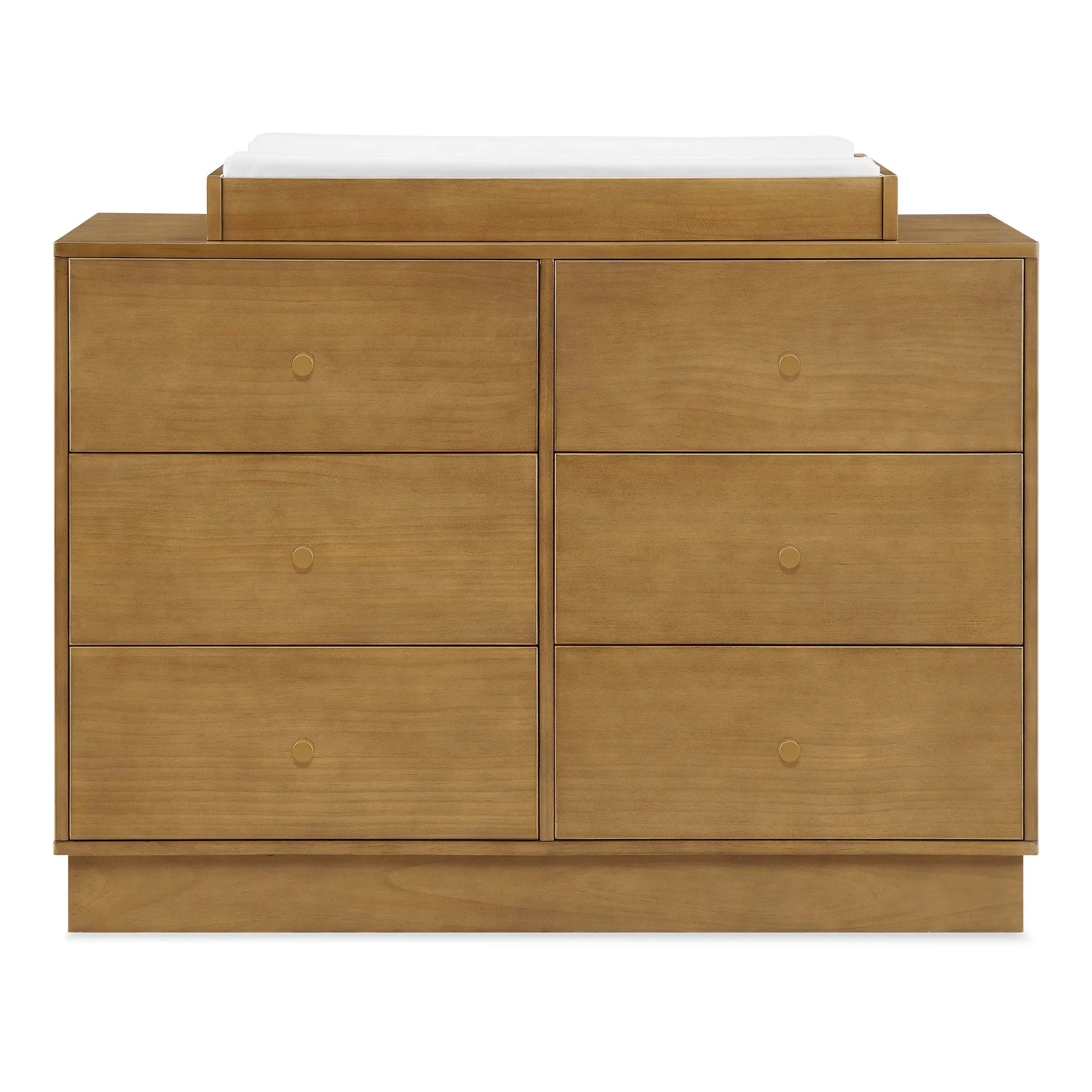 James 6 Drawer Dresser with Changing Top and Interlocking Drawers