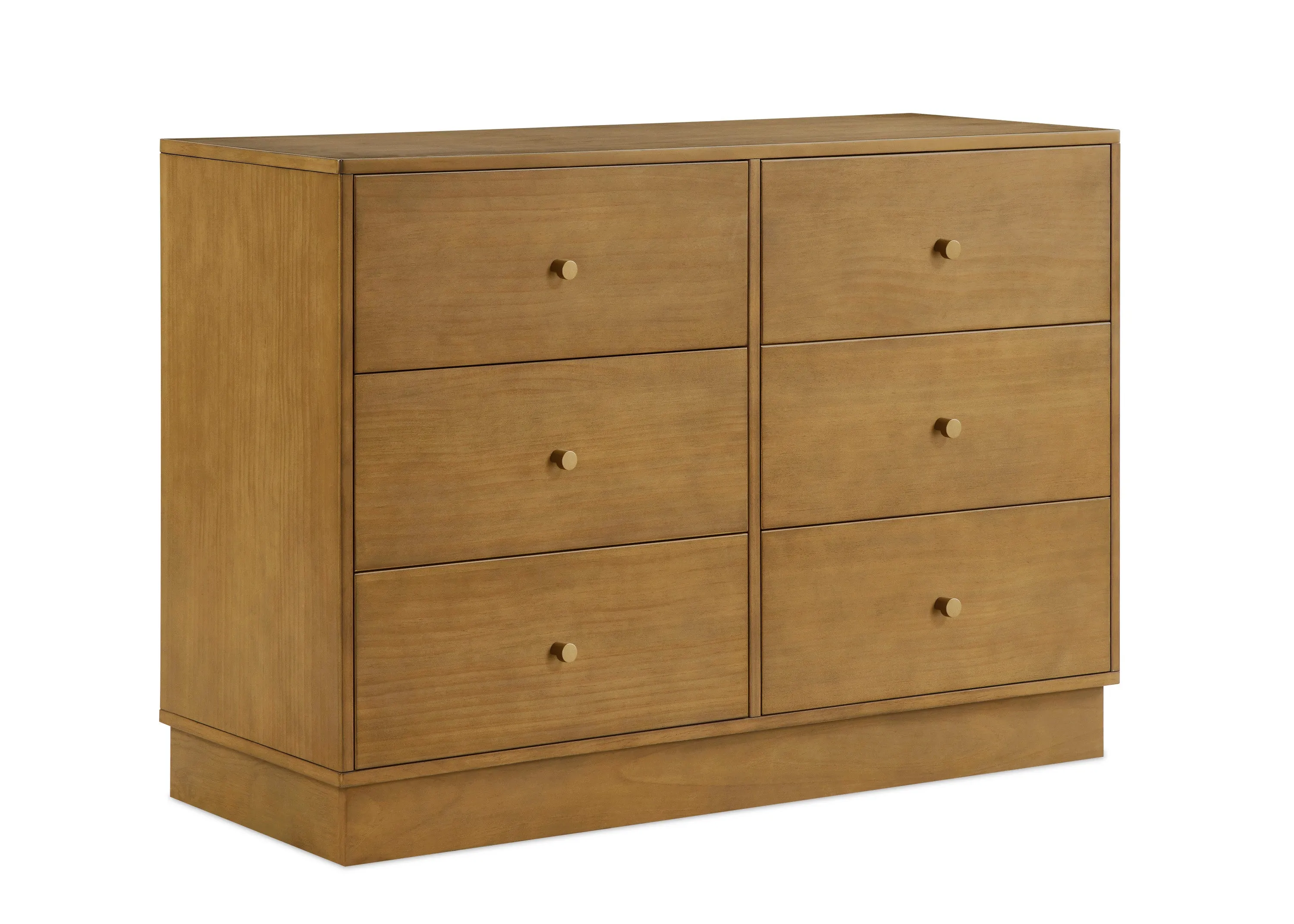 James 6 Drawer Dresser with Changing Top and Interlocking Drawers