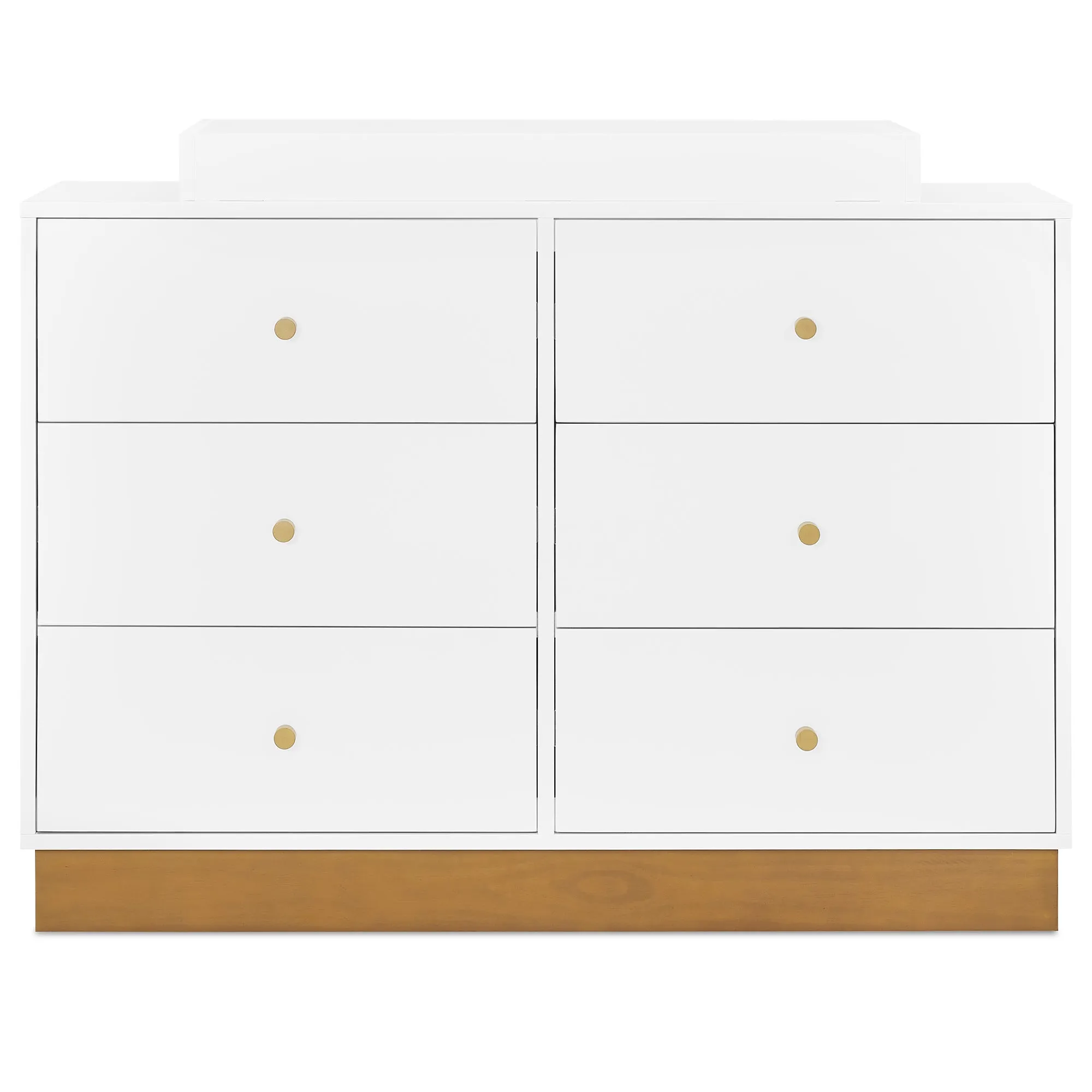James 6 Drawer Dresser with Changing Top and Interlocking Drawers