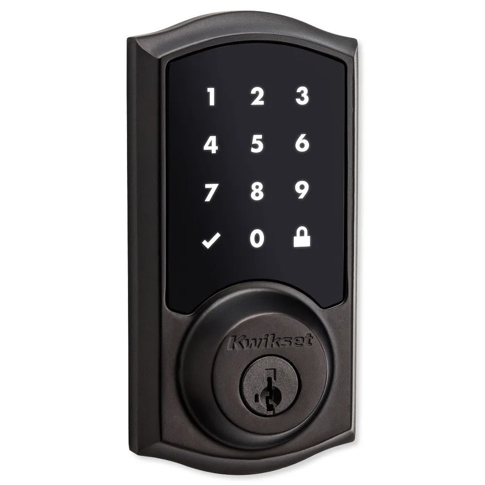 Kwikset SmartCode 916 Series Zigbee Touchscreen Deadbolt with Home Connect