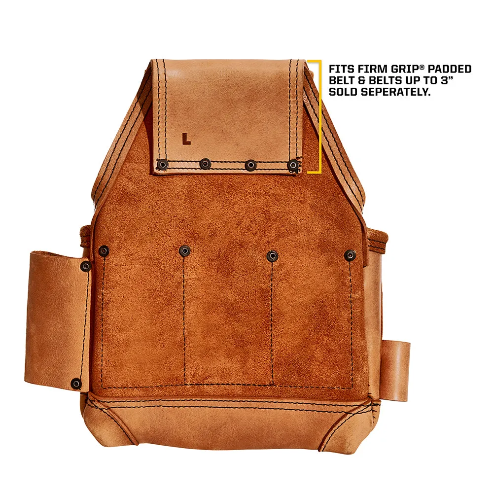 LEATHER FRAMER FASTENER POUCH