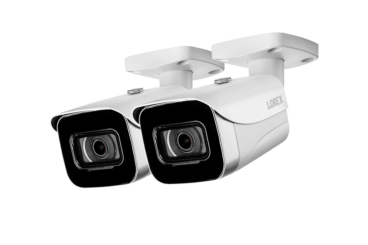 Lorex 4K IP Wired Bullet Security Camera with Color Night Vision