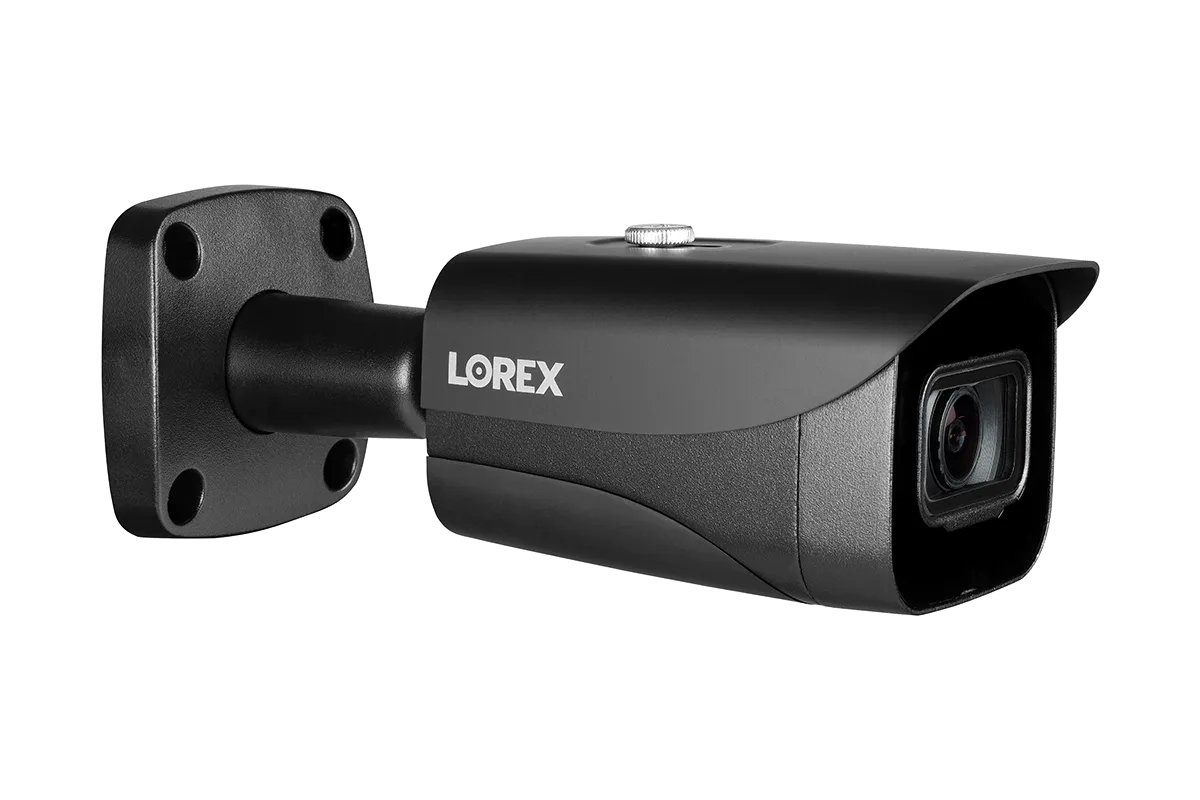 Lorex 4K IP Wired Bullet Security Camera with Color Night Vision