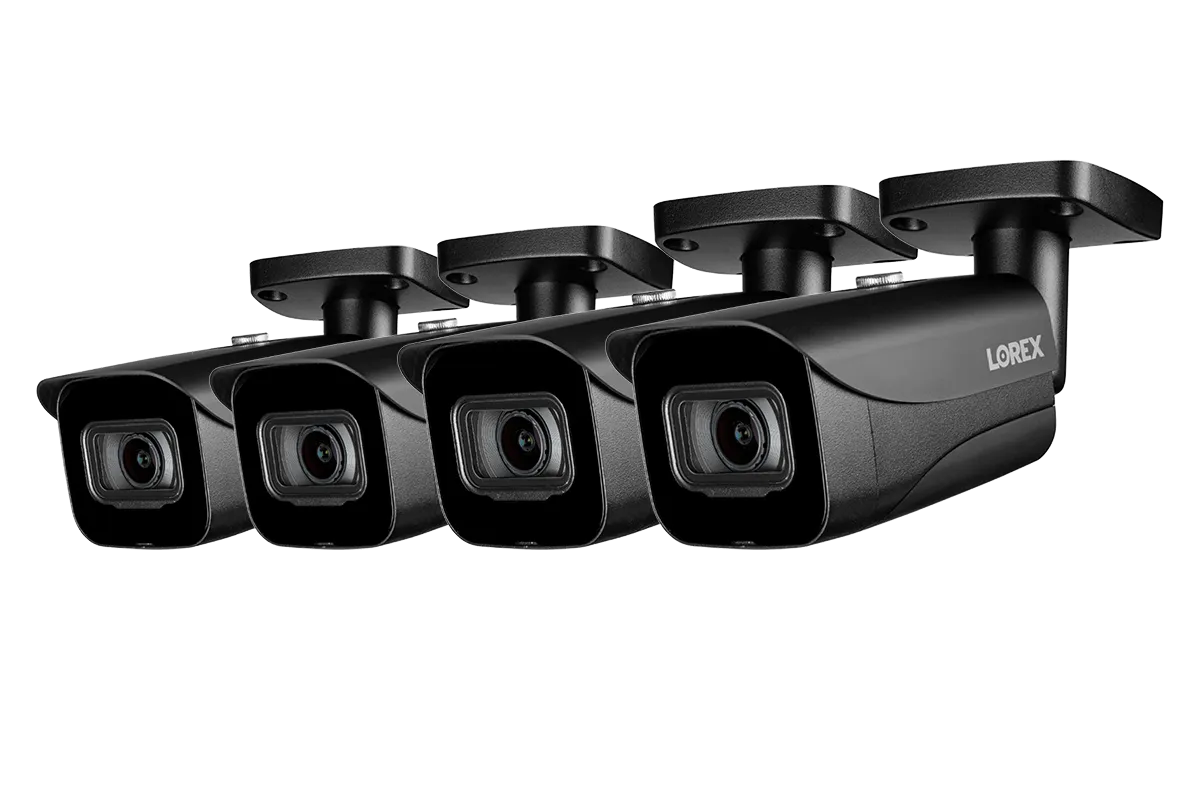 Lorex 4K IP Wired Bullet Security Camera with Color Night Vision