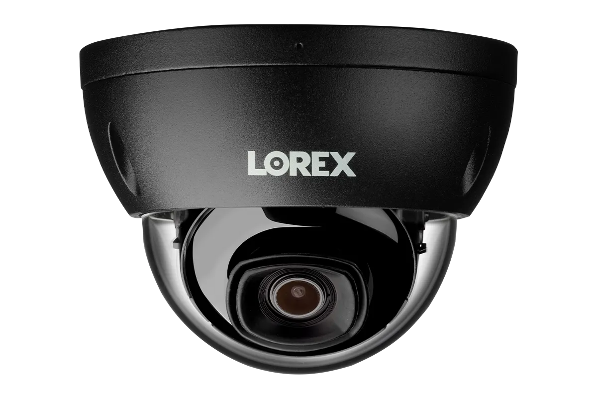 Lorex A10 IP Wired Dome Security Camera with Listen-In Audio and IK10 Vandal Proof Rating