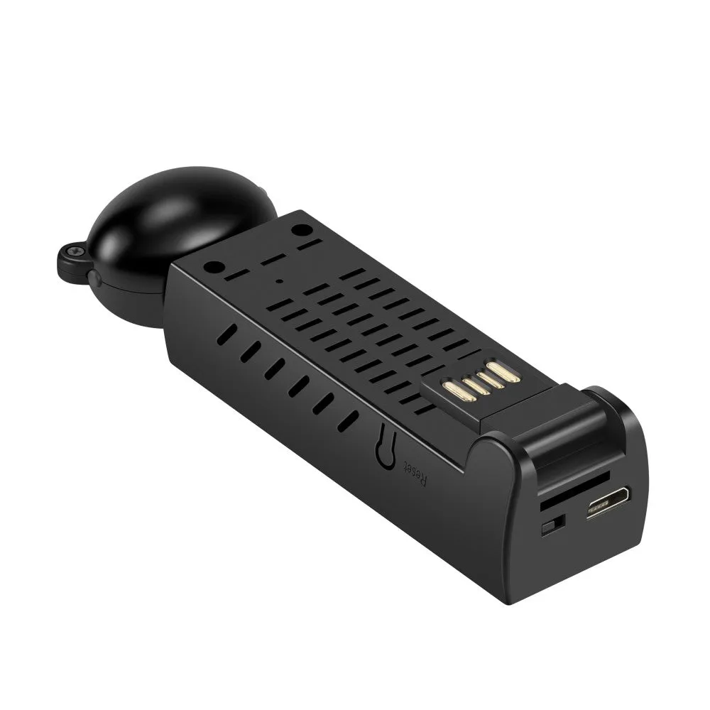 Mini Pocket 1080P HD WIFI Camera with 360 Degree PTZ Tiny Camera H.264/H.265 Push Stream for ONVIF
