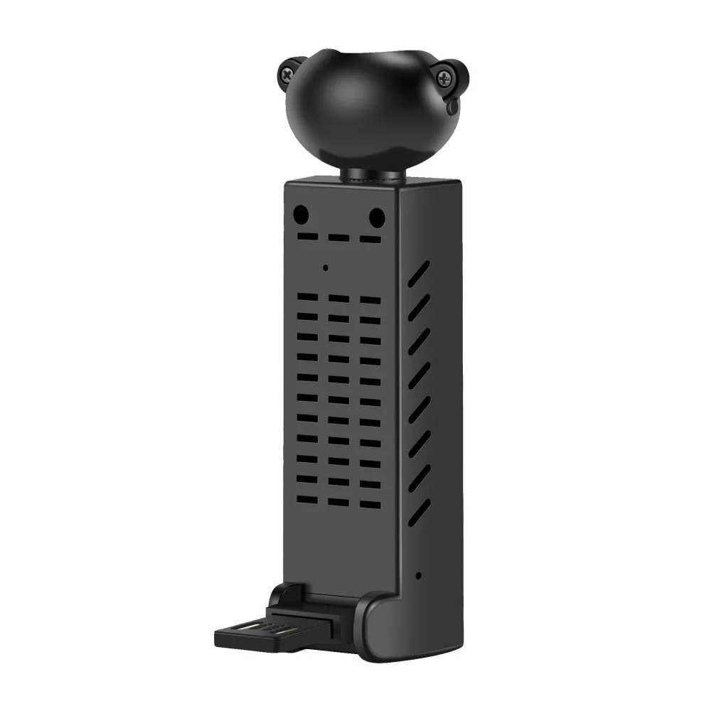 Mini Pocket 1080P HD WIFI Camera with 360 Degree PTZ Tiny Camera H.264/H.265 Push Stream for ONVIF