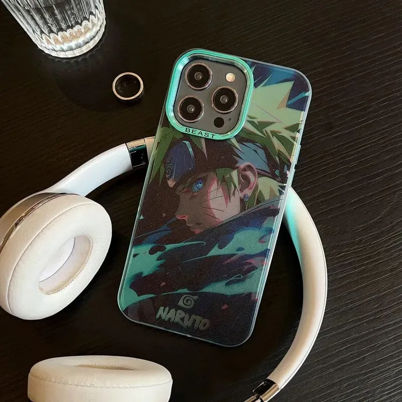 Naruto IPhone 15 Case Toys Nagatos Kakashies Phone Cover For 14 13 12 11 Pro Max Plus Silicone