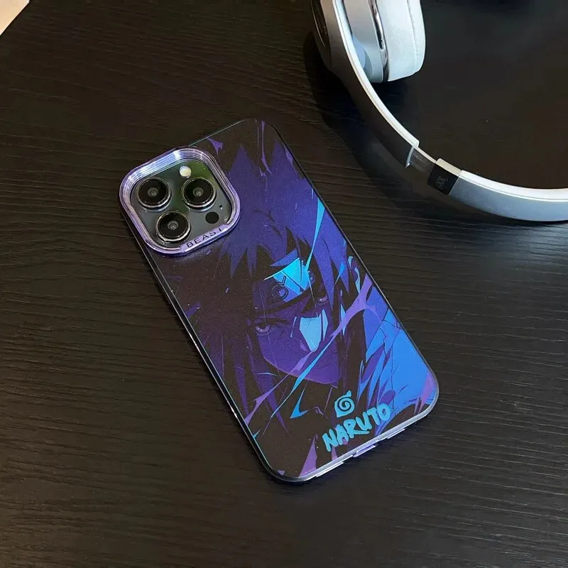 Naruto IPhone 15 Case Toys Nagatos Kakashies Phone Cover For 14 13 12 11 Pro Max Plus Silicone