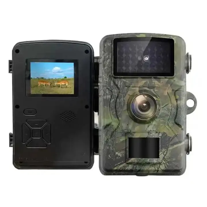 New 24MP DH1 Wildlife Trail Camera Night Vision Animal Trap Camera 1080P IR Trail Hunting Camera With IP66 Waterproof