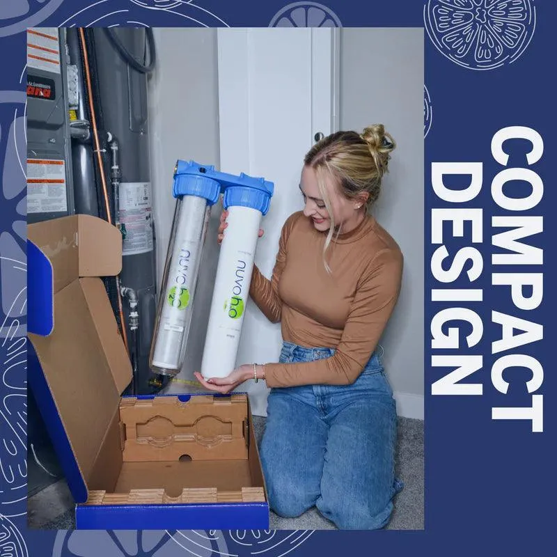 NuvoH2O Home Duo Water Softener   Taste Filter System