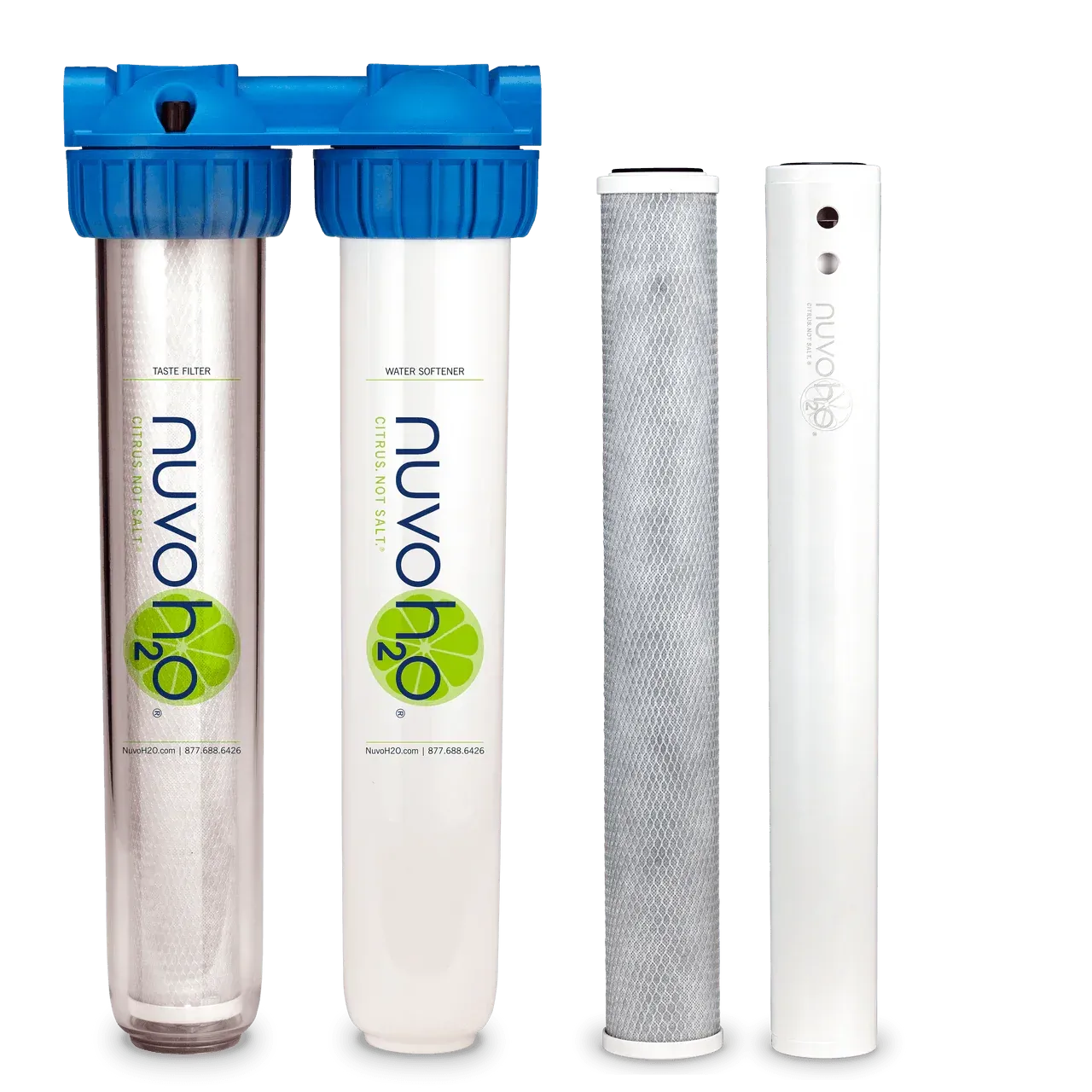 NuvoH2O Home Duo Water Softener   Taste Filter System
