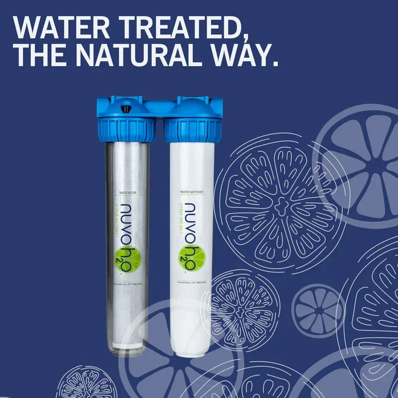 NuvoH2O Home Duo Water Softener   Taste Filter System