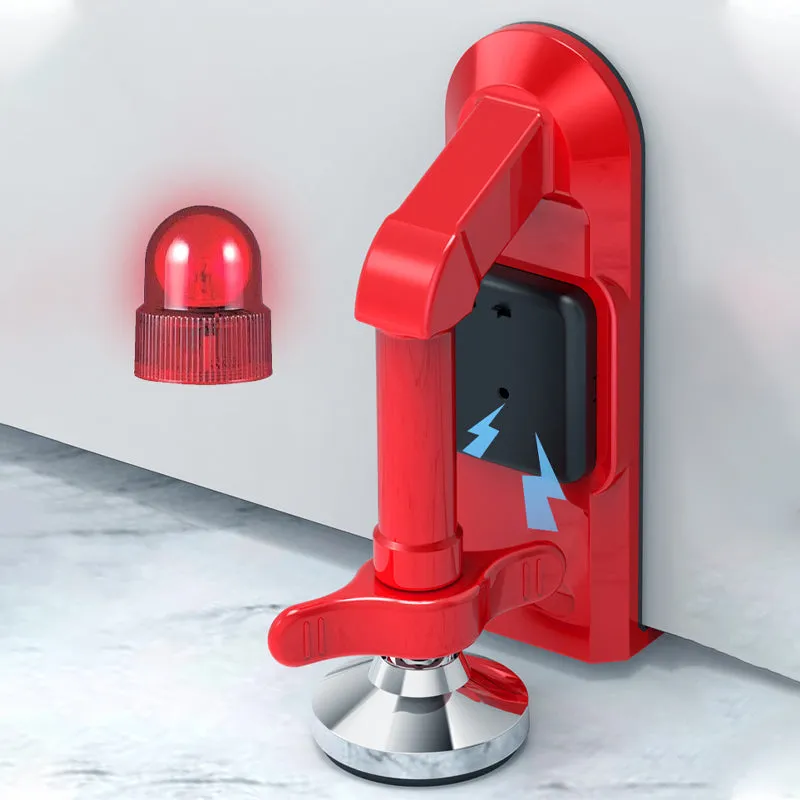 Portable Door Lock Alarm Set for Home and Apartment Security