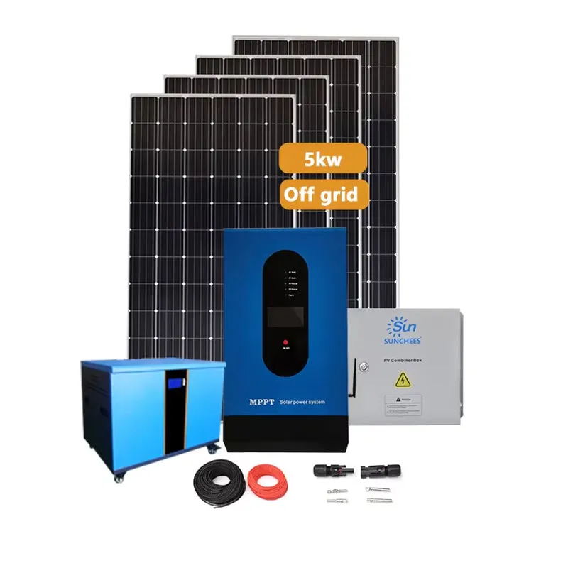 Rooftop Solar Panels System 5KW 6Kw ; 10Kva Grid Solar System Price 10Kw