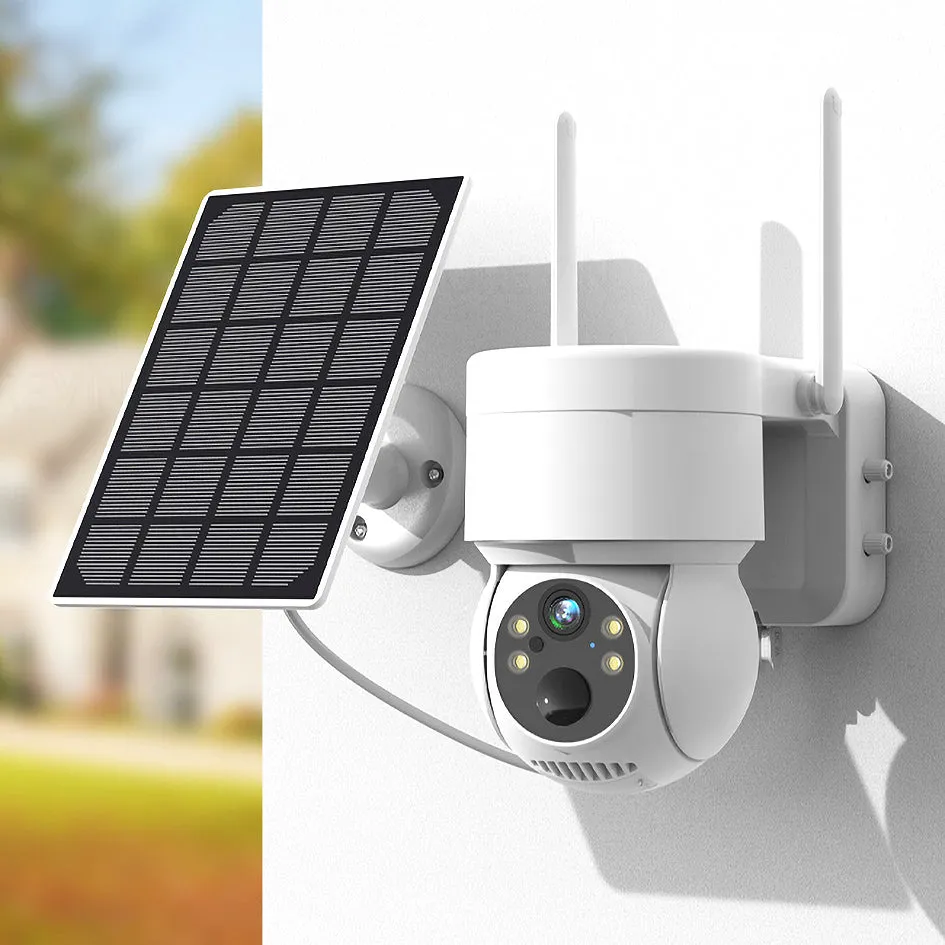 Security Camera Solar Wi-Fi 4MP HD