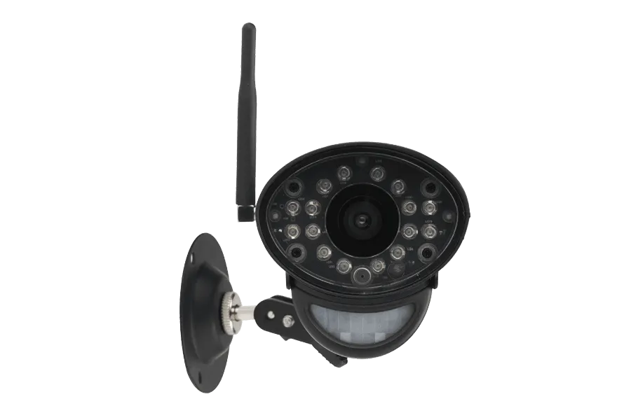 Security system with 2 wireless cameras