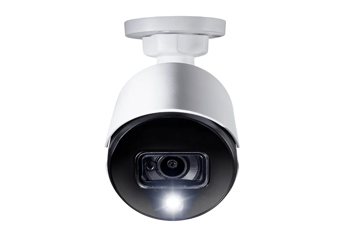 Smart 4K 8-channel 2TB DVR with 5MP Deterrence Bullet Cameras