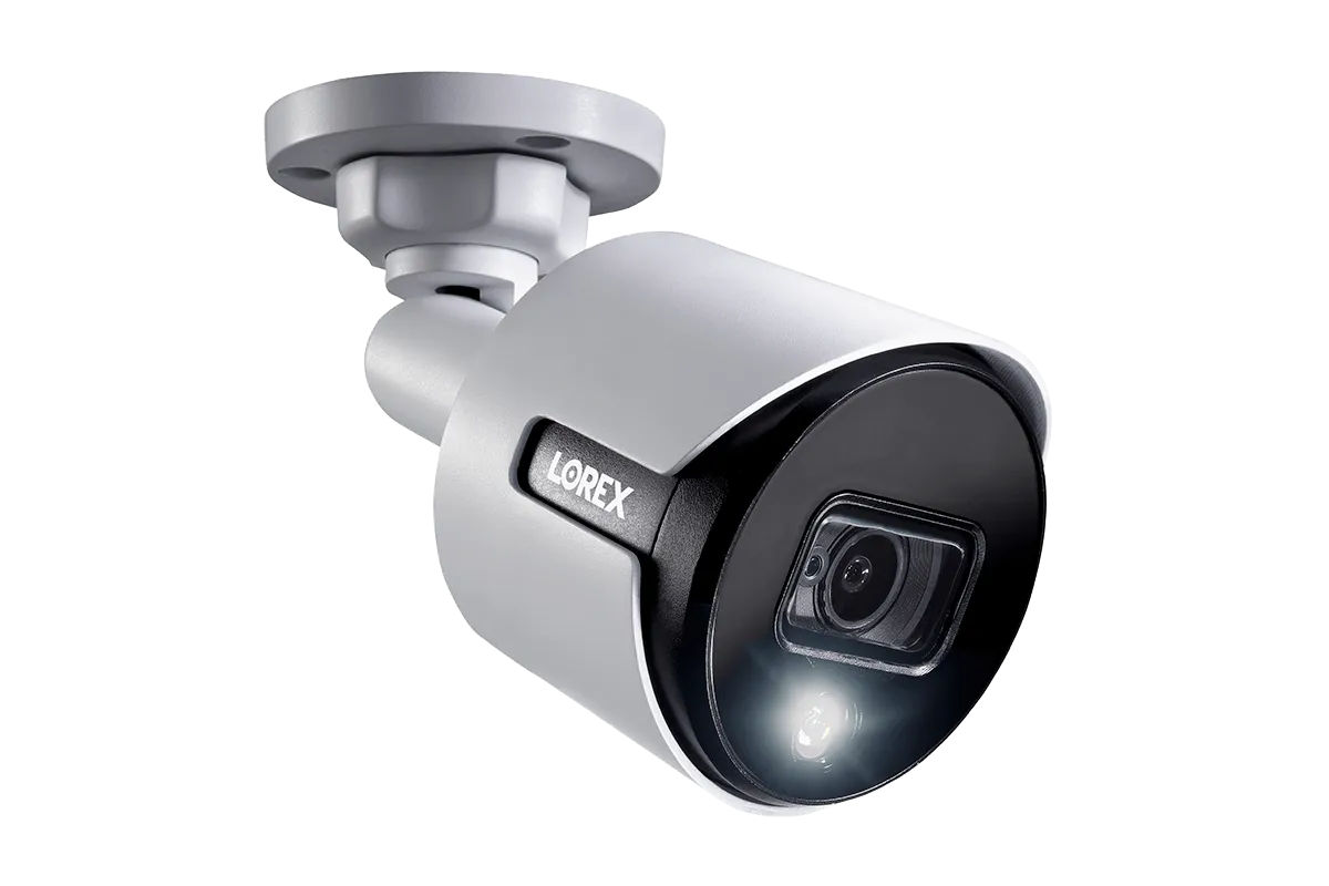 Smart 4K 8-channel 2TB DVR with 5MP Deterrence Bullet Cameras