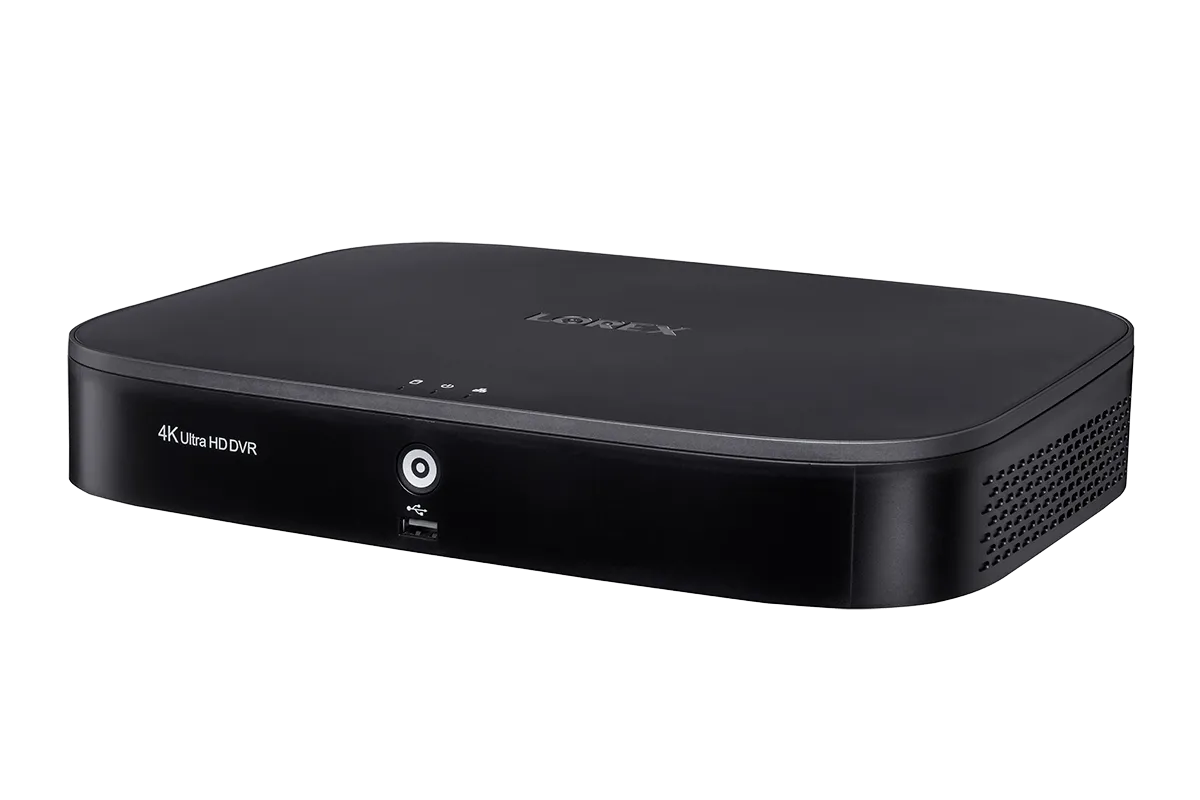 Smart 4K 8-channel 2TB DVR with 5MP Deterrence Bullet Cameras