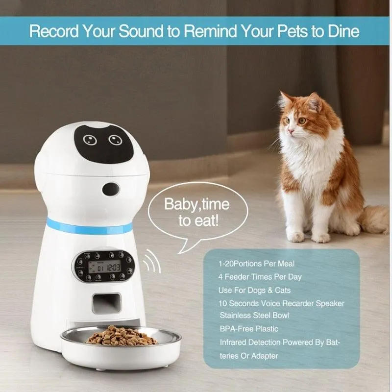 Smart Automatic Feeder for Cats and Dogs
