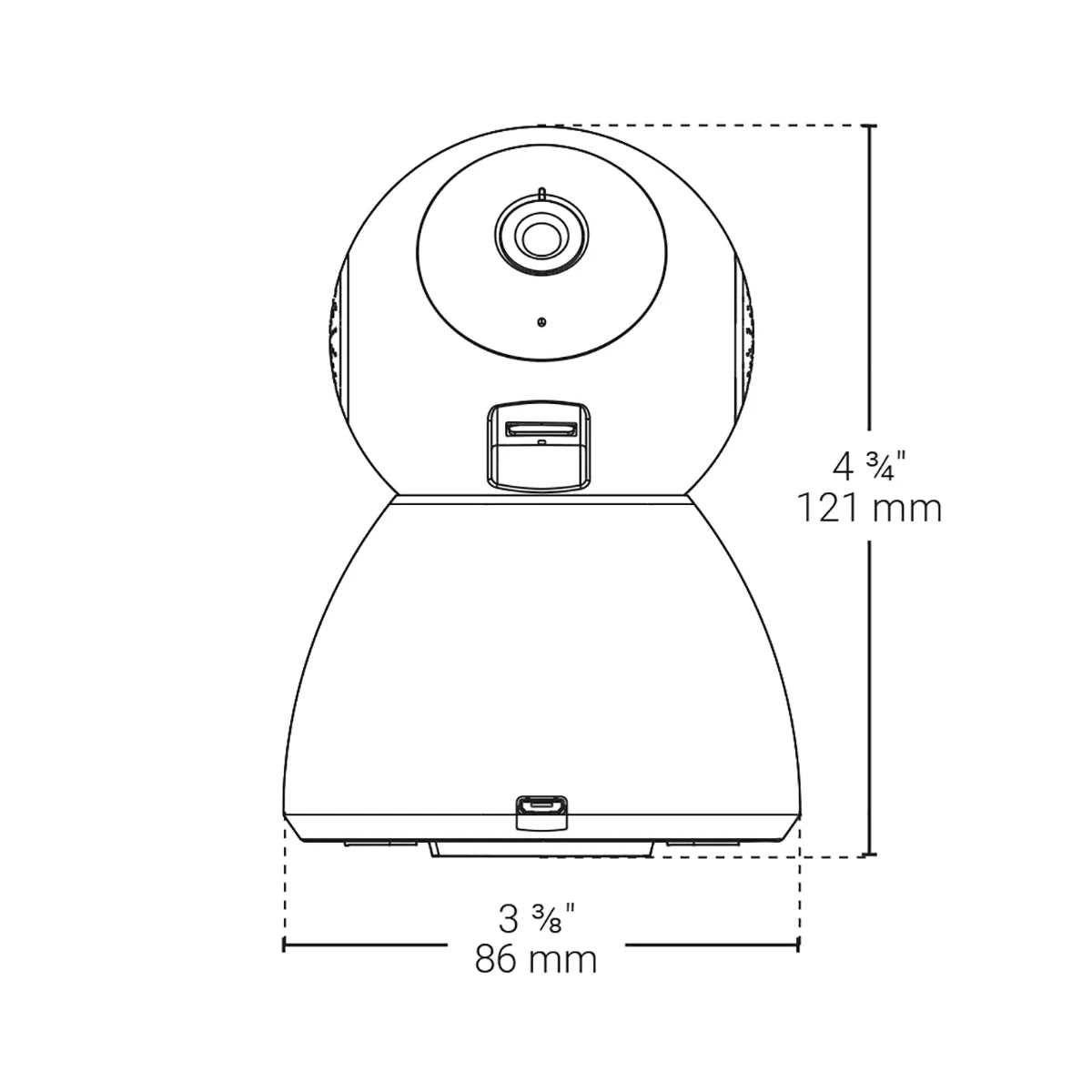 Smart WiFi Indoor/Outdoor Camera Kit