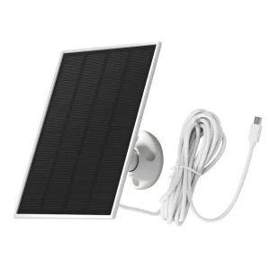 Solar Charger For Wireless Security Camera Outdoor Battery Supply 3W