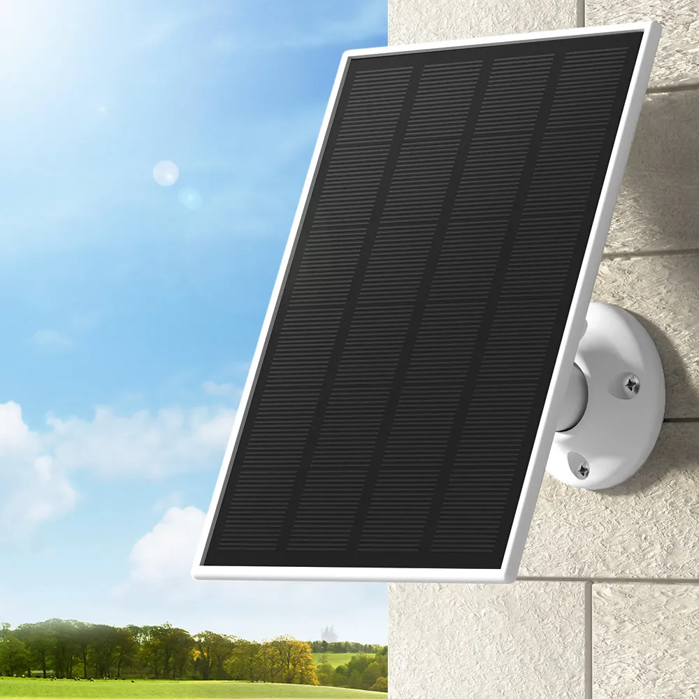 Solar Charger For Wireless Security Camera Outdoor Battery Supply 3W