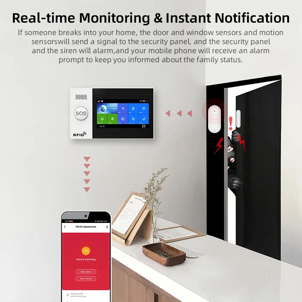 TUYA Wifi GSM Home Security System