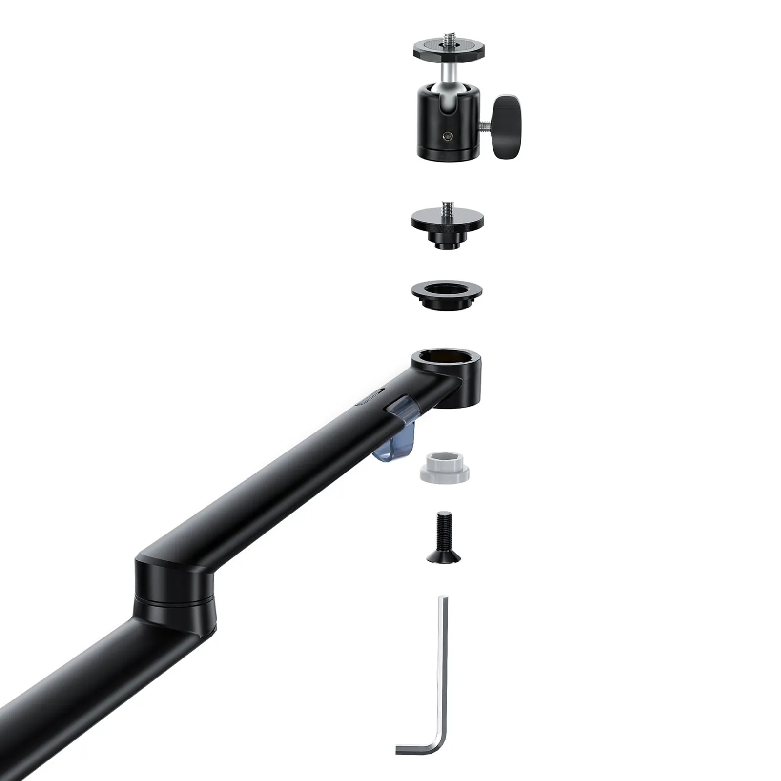 Universal Ball Head 1/4'' Screw for DSLR/SLR Camera & LED Ring Light (UBH)