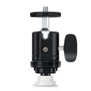 Universal Ball Head 1/4'' Screw for DSLR/SLR Camera & LED Ring Light (UBH)